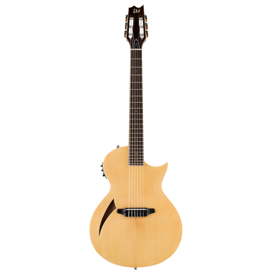 LTD TL-6 Nylon Thinline Acoustic Guitar Natural