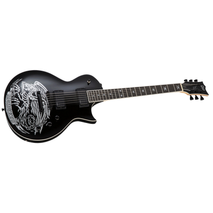 LTD Will Adler Signature WA-WARBIRD Electric Guitar with Fishman Fluence Pickups Black/Graphite — view 3