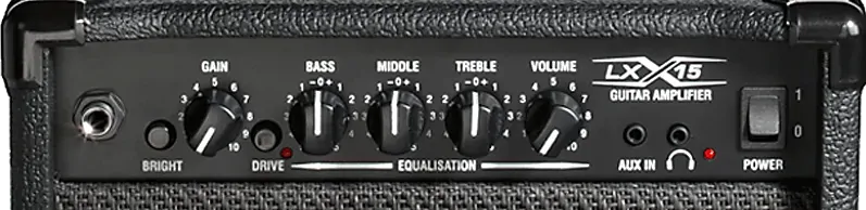 Laney LX 15W 2x5" Guitar Combo Amplifier - LX Series — view 2