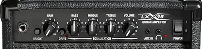 Laney LX 15W 2x5" Guitar Combo Amplifier - LX Series — view 2