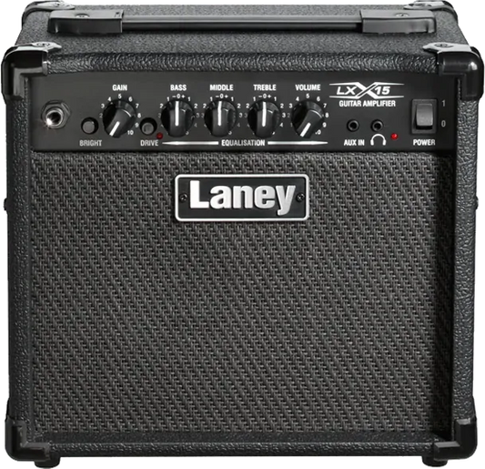 Laney LX 15W 2x5" Guitar Combo Amplifier - LX Series