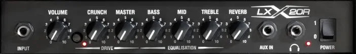 Laney LX Series 20W 1x8 Combo Reverb Guitar Amp — view 2