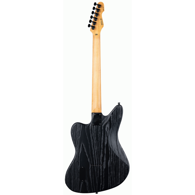 ESP LTD XJ-1 Baritone HT Silver Blast Electric Guitar — view 2