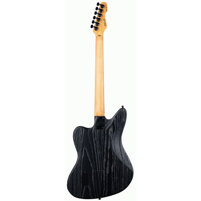 ESP LTD XJ-1 Baritone HT Silver Blast Electric Guitar — view 2