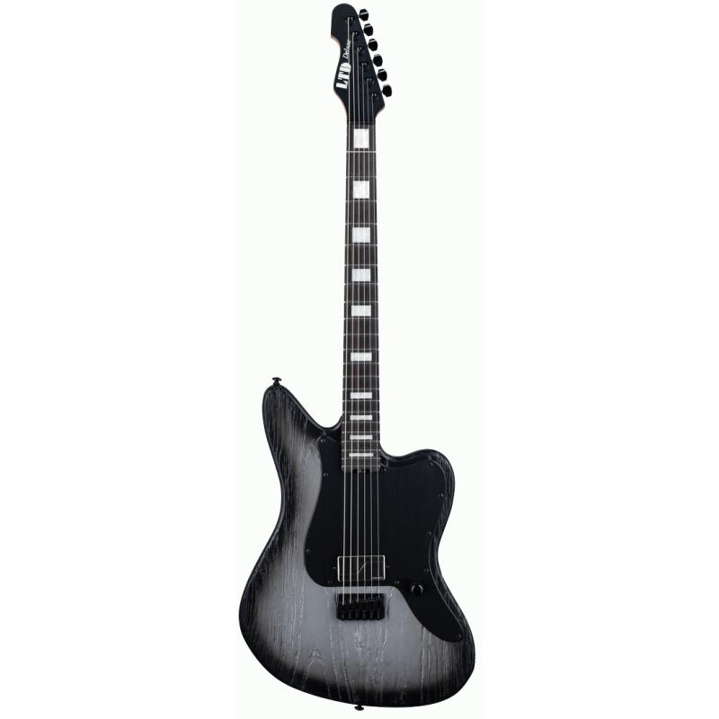 ESP LTD XJ-1 Baritone HT Silver Blast Electric Guitar