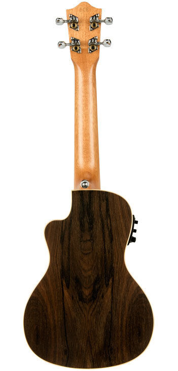 Lanikai Ziricote Series Concert AC/EL Ukulele with Fishman Kula Preamp and Gig Bag — view 2