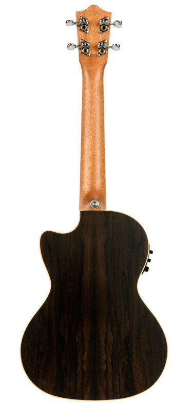 Lanikai Ziricote Series Tenor AC/EL Ukulele with Fishman Kula Preamp and Padded Gig Bag — view 2