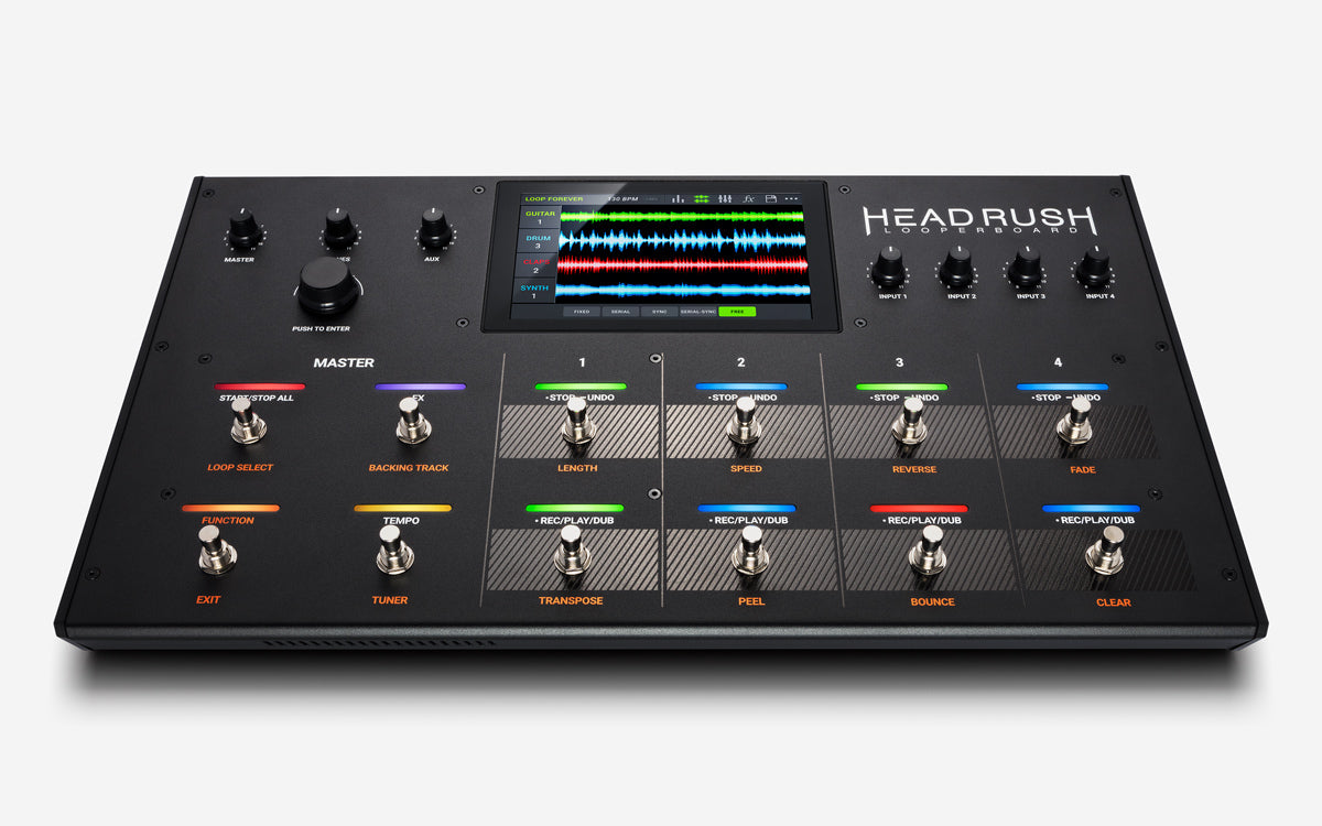 Headrush LooperBoard 4 Channel Looper w' FX
