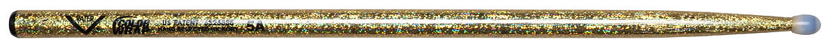 Vater VCG5AN Los Angeles 5A Gold Sparkle Colour Wrap Nylon Tip