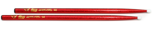 Vater VCR5AN Los Angeles 5A Red Sparkle Colour Wrap Nylon Tip