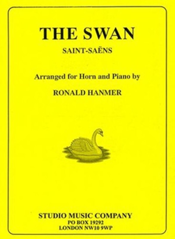 Saint-Saens - The Swan Horn/Piano Arr Hanmer