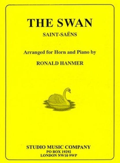 Saint-Saens - The Swan Horn/Piano Arr Hanmer