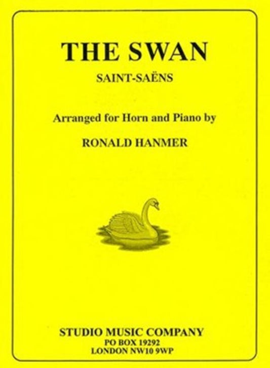 Saint-Saens - The Swan Horn/Piano Arr Hanmer