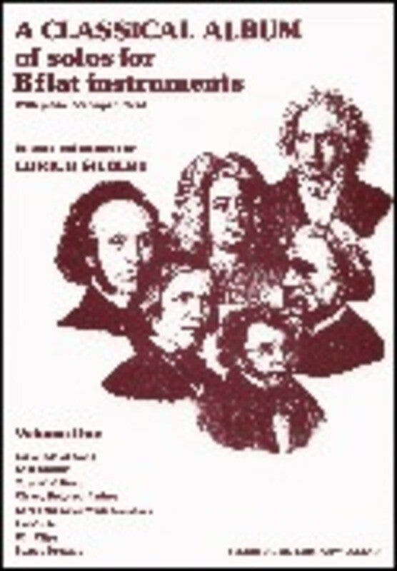 Classical Album Book 1 Arr Siebert B Flat Instr Pn