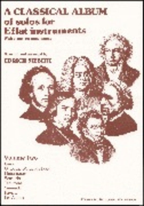 Classical Album Book 2 Arr Siebert E Flat Instr Pn