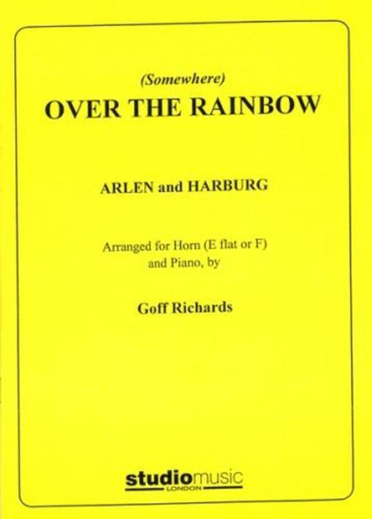 Over The Rainbow French Horn (Or Ehn) Piano Book