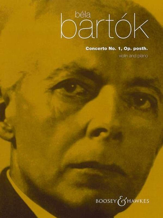 Bartók: Violin Concerto No. 1 — Violin & Piano (Boosey & Hawkes)