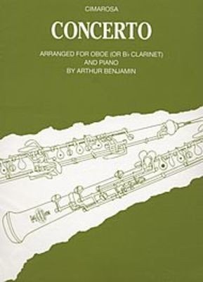 Cimarosa Concerto for Oboe and Strings, Piano Accompaniment, Boosey & Hawkes, 20 Pages, Trinity Syllabus Grade 7