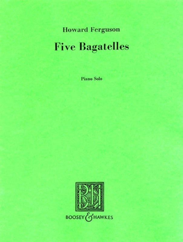 5 Bagatelles Piano Book