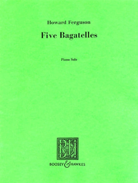5 Bagatelles Piano Book