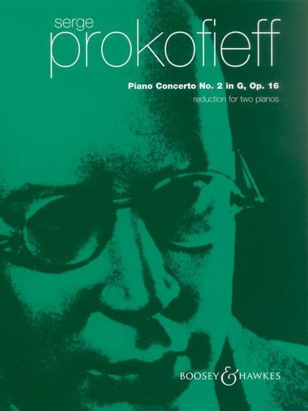 Prokofieff - Piano Concerto No 2 Op 16 2P 4H (Boosey & Hawkes)