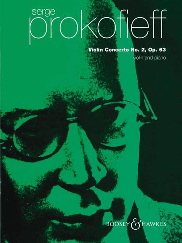 Prokofieff - Violin Concerto No 2 Op 63 G Min Violin/Piano (Softcover Book)