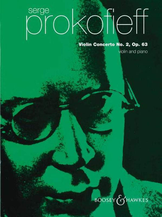Prokofieff - Violin Concerto No 2 Op 63 G Min Violin/Piano (Softcover Book)
