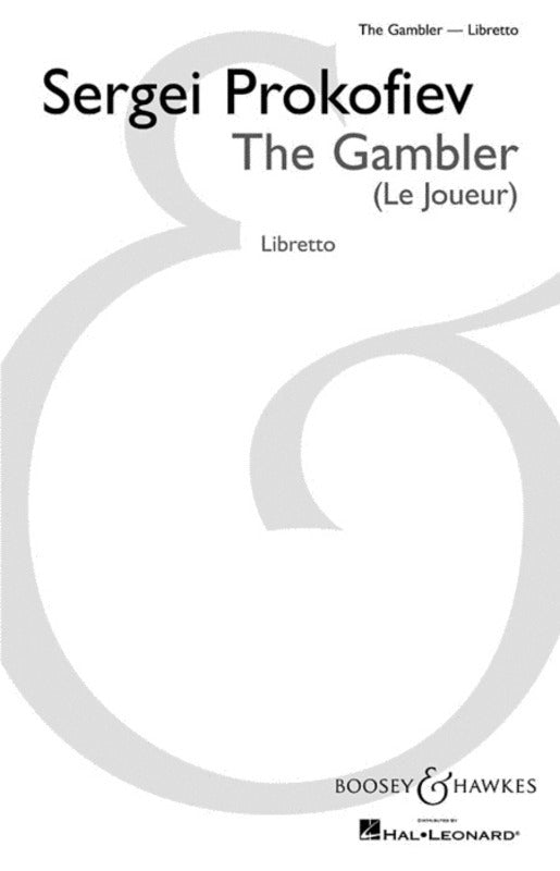 Gambler Libretto