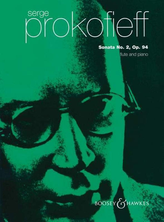 Prokofiev: Sonata No. 2, Op. 94 in D — Flute & Piano (Boosey & Hawkes)