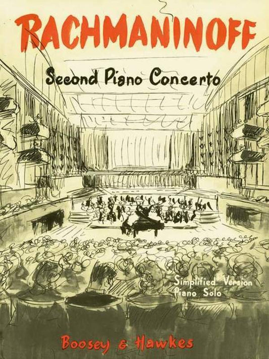 Rachmaninoff: Piano Concerto No. 2 — Simplified Version, arr. E. Thorne (Boosey & Hawkes)