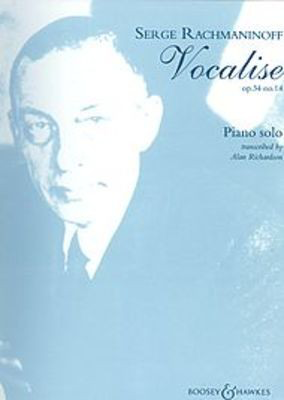 Rachmaninoff - Vocalise Op34/14 - Piano Solo Sheet Music Boosey & Hawkes BH100637