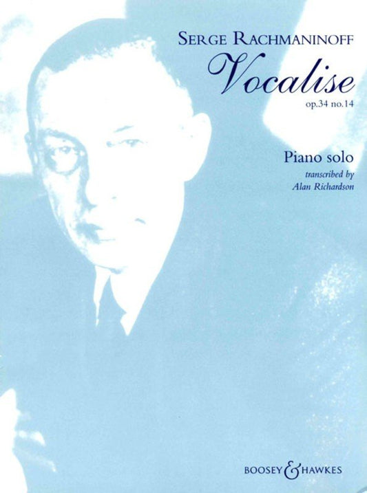 Rachmaninoff Vocalise Op. 34 No. 14 Piano Solo Sheet Music