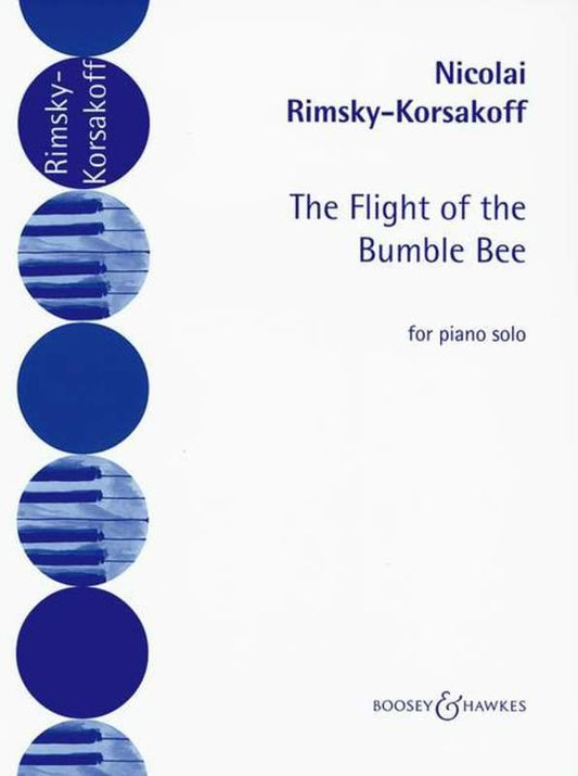 Rimsky-Korsakoff - Flight of the Bumble Bee for Piano Solo, 8 Pages, Published by Boosey & Hawkes