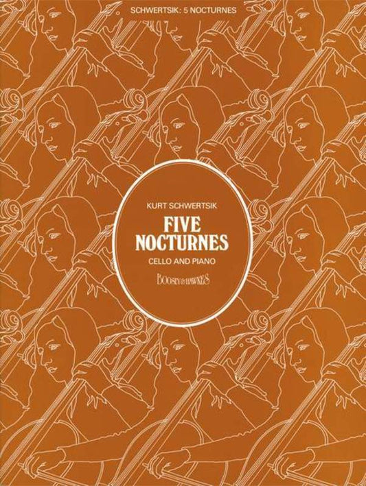 Five Nocturnes Vlc Piano Book