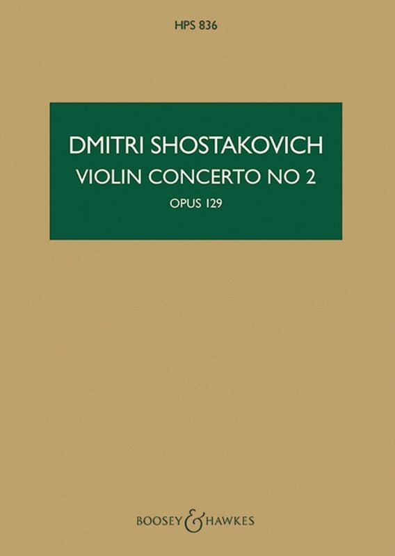 Violin Concerto Op 129 Book