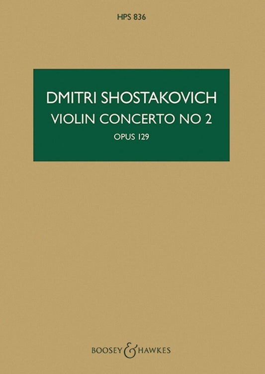 Violin Concerto Op 129 Book