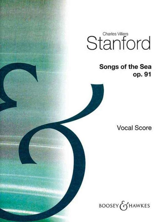 Songs Of Sea Op 91 Vocal Score TTBB