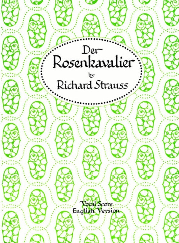 Der Rosenkavalier Op 59 Vocal Score Eng/Ger