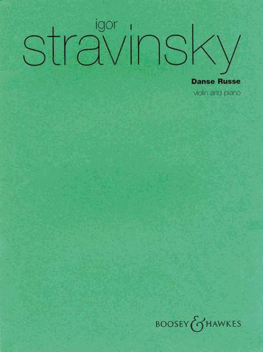 Stravinsky - Danse Russe From Petrouchka Violin/Piano (Softcover Book)