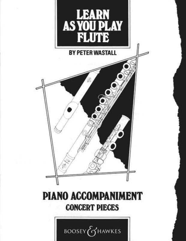 Learn As You Play Flute — Piano Accompaniment, arr. Peter Wastall (Boosey & Hawkes)