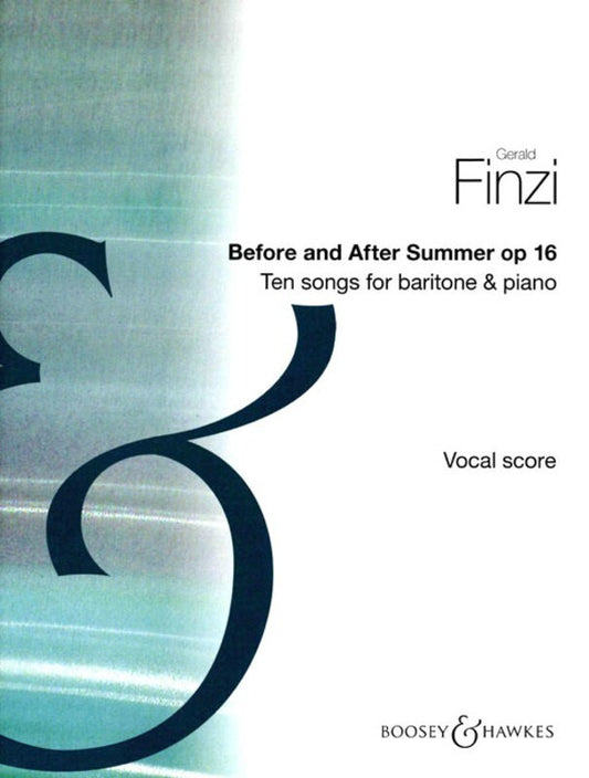 Before And After Vo/Piano Book