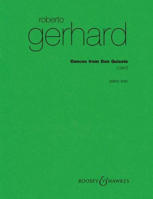 Dances Don Quixote Piano Book