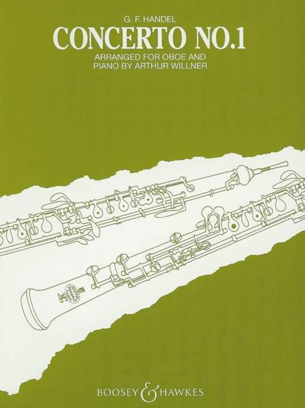 Handel: Oboe Concerto No. 1 in B-flat Major, HWV 301 — Oboe & Piano (Boosey & Hawkes)