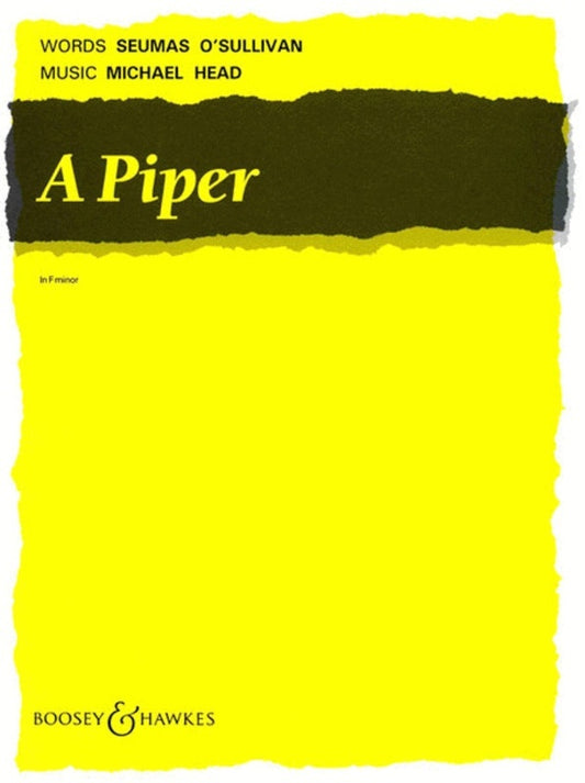 Piper (W/Fl Obbl)F-Min Book