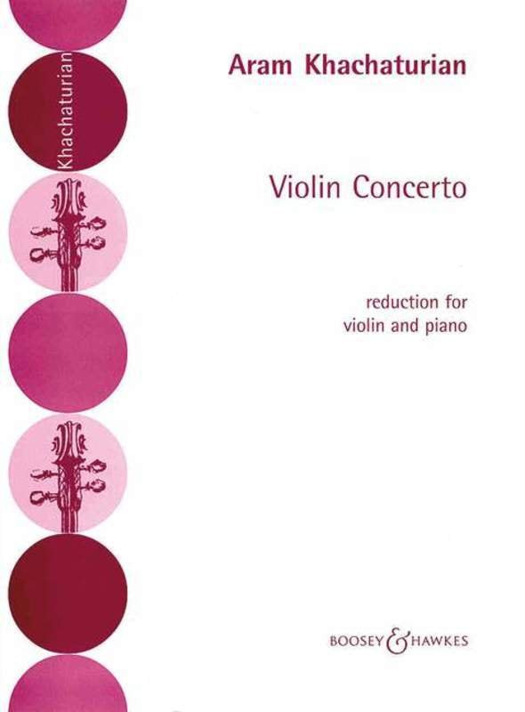 Khachaturian - Violin Concerto for Violin and Piano, 80 Pages, Boosey & Hawkes