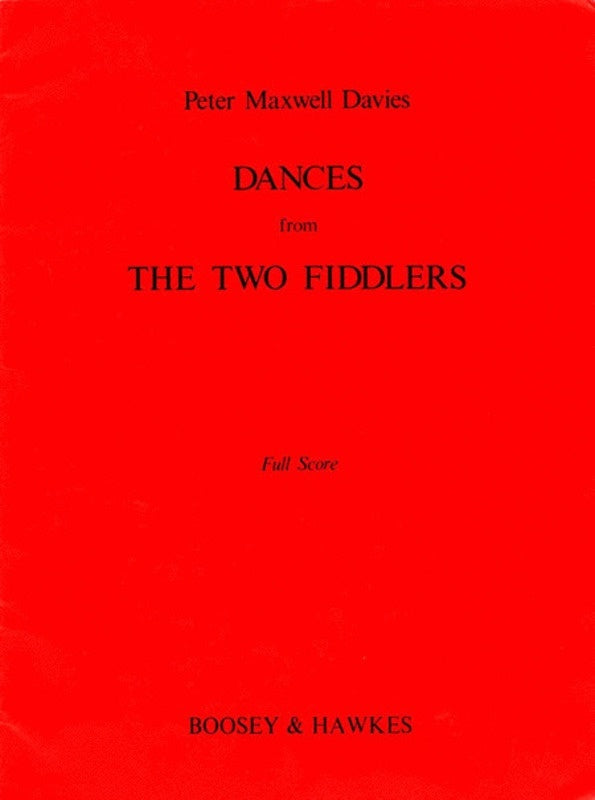 Dances From The Two Fiddlers Full Score Book