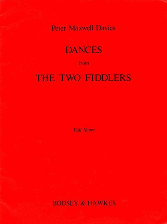 Dances From The Two Fiddlers Full Score Book