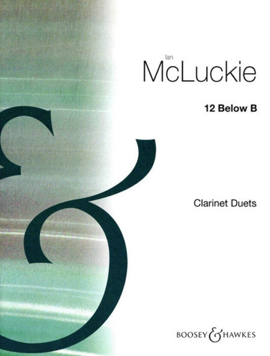 12 Below B (2 Clarinets) Custom Print Book