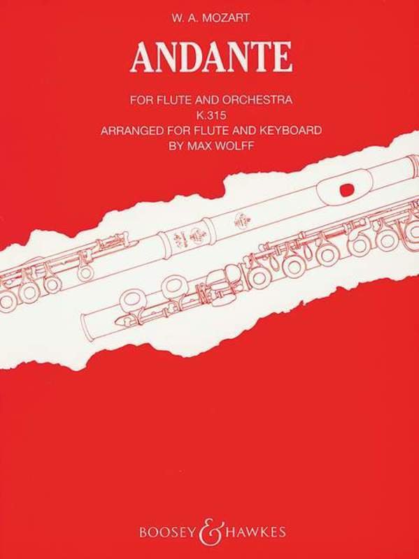 Mozart: Andante, K. 315 — Flute & Piano (Boosey & Hawkes)