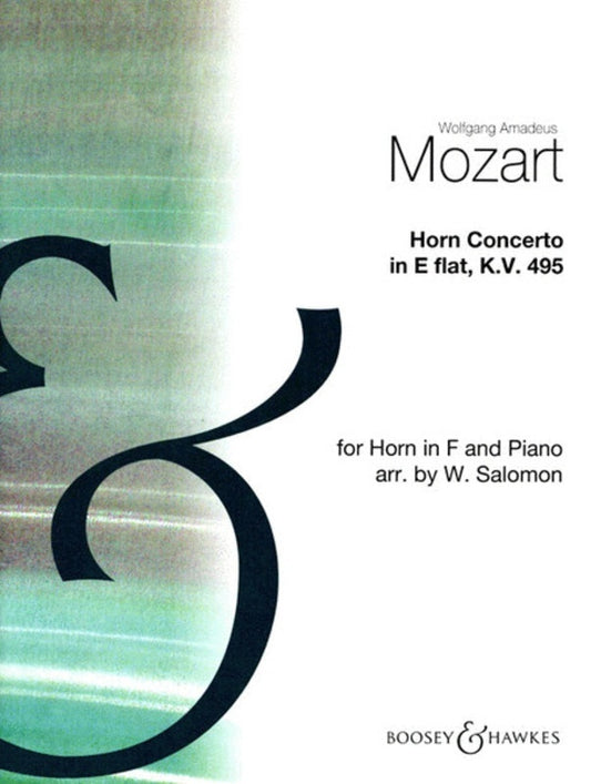 Horn Concerto 4 French Horn Piano Book